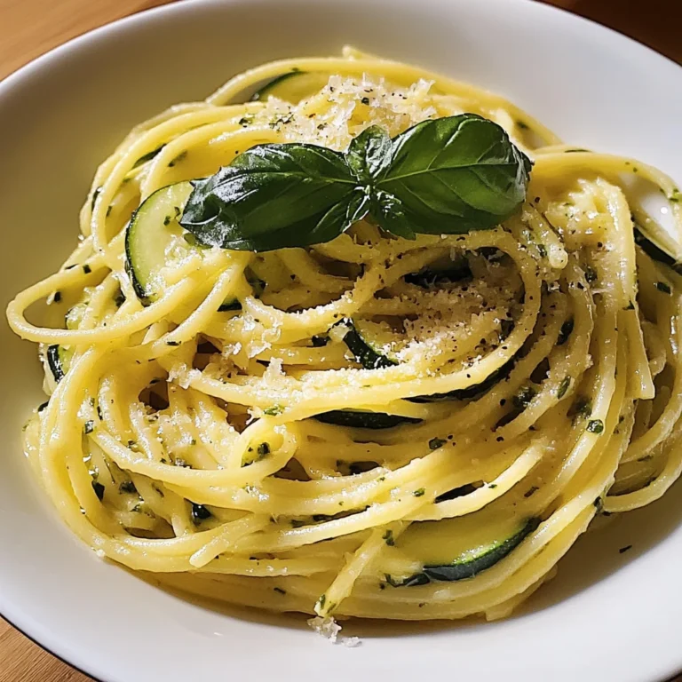 Spaghetti alla Nerano 5 Steps Ultimate Delicious
