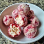 Strawberry Cheesecake Protein Balls 5 Steps Ultimate Delicious