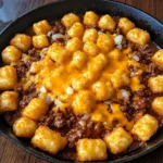 Tater Tot Sloppy Joe Skillet 30 Minutes Easy Delicious