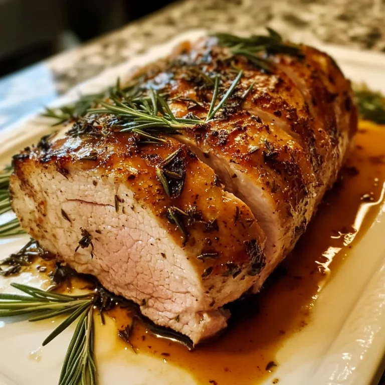 Tender and Juicy Pork Loin Roast 40 Minutes Ultimate Delicious