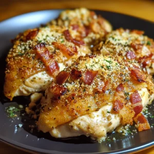 Bacon Garlic Parmesan Chicken 30 Minutes Easy Delicious
