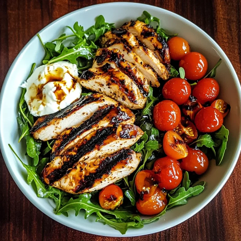 Balsamic Grilled Chicken Salad 4 Servings Ultimate Delicious