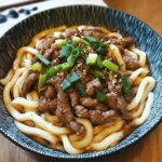 Beef Black Pepper Udon 4 Servings Ultimate Delicious