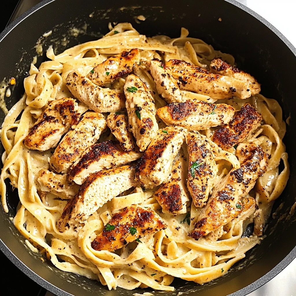 Blackened Cajun Chicken Alfredo 30 Minutes Awesome Delicious