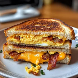 Breakfast Grilled Cheese 5 Steps Ultimate Delicious