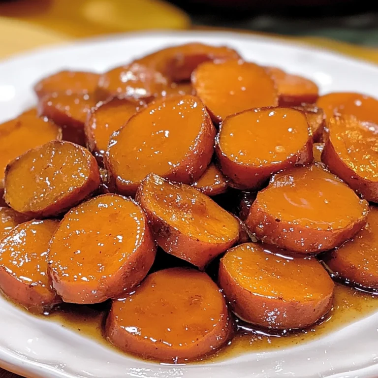 Brown Sugar Candied Sweet Potatoes 4 Servings Amazing