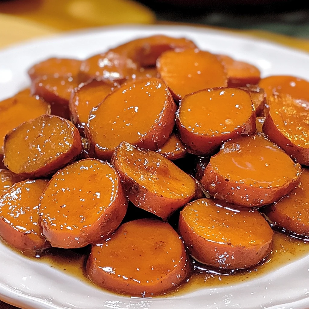 Brown Sugar Candied Sweet Potatoes 4 Servings Amazing