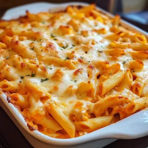 Buffalo Chicken Pasta Bake 30 Minutes Ultimate Delicious