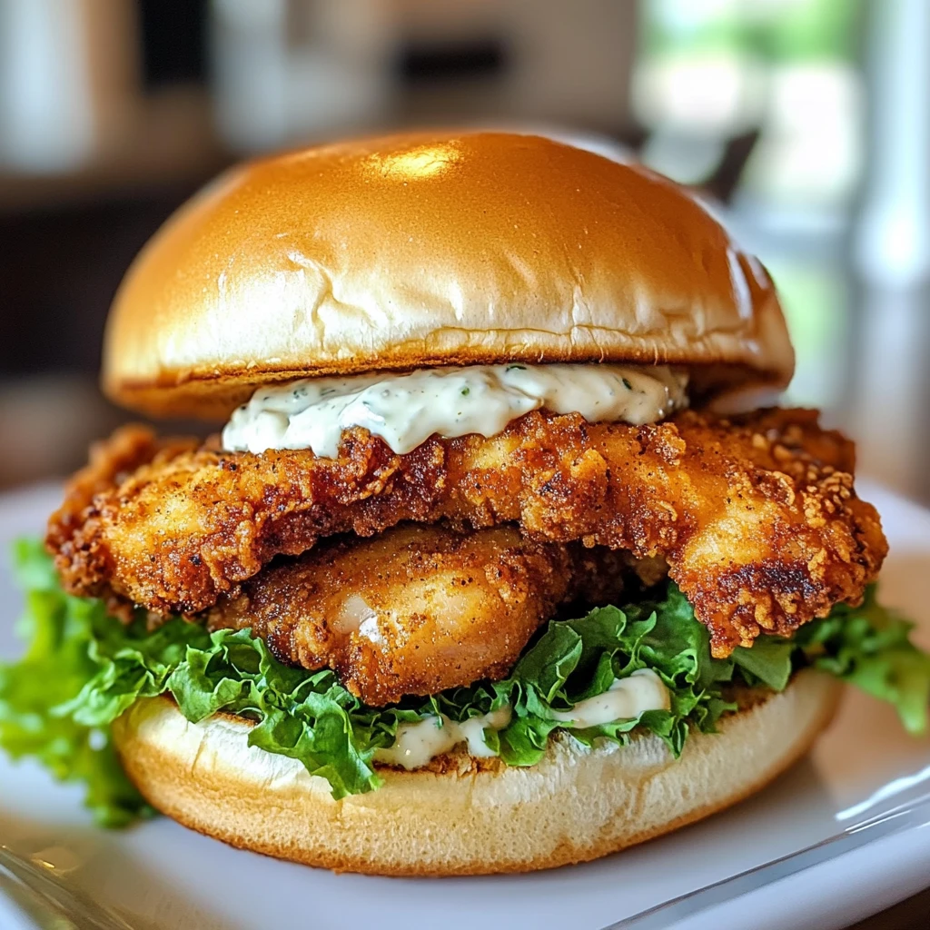 Cajun Crispy Chicken Sandwich 4 Ingredients Ultimate Delicious