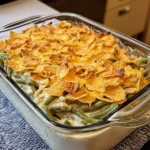 Cheddar Green Bean Casserole 4 Servings Easy Delicious