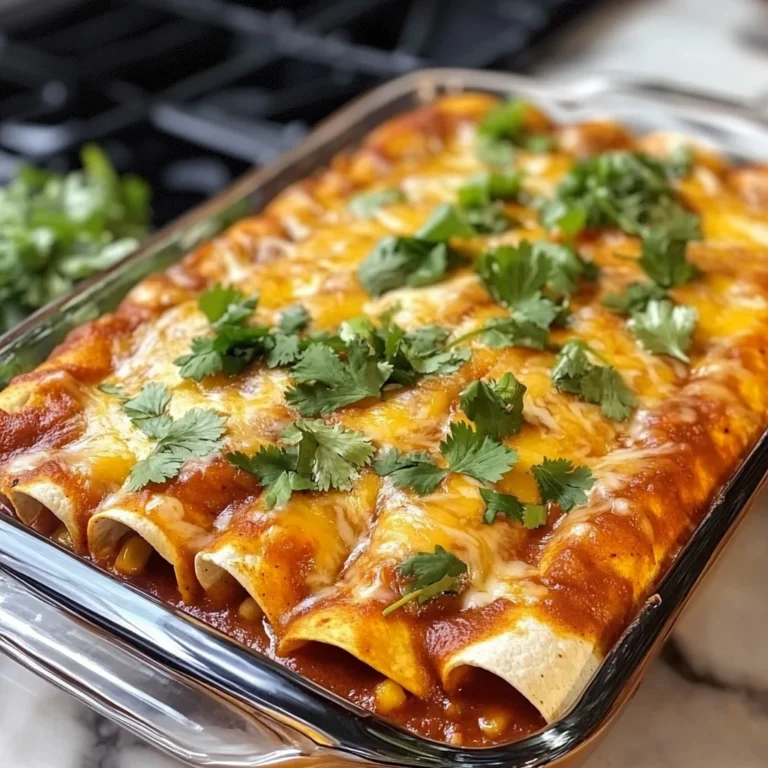 Chicken Enchiladas 4 Servings Easy Delicious