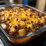 Chili Cheese Potato Bake 4 Servings Ultimate Delicious