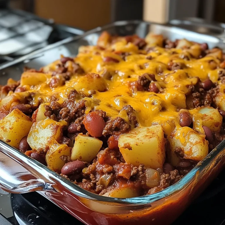 Chili Cheese Potato Bake 4 Servings Ultimate Delicious