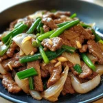 Chinese Beef and Onion Stir Fry 30 Minutes Easy Delicious