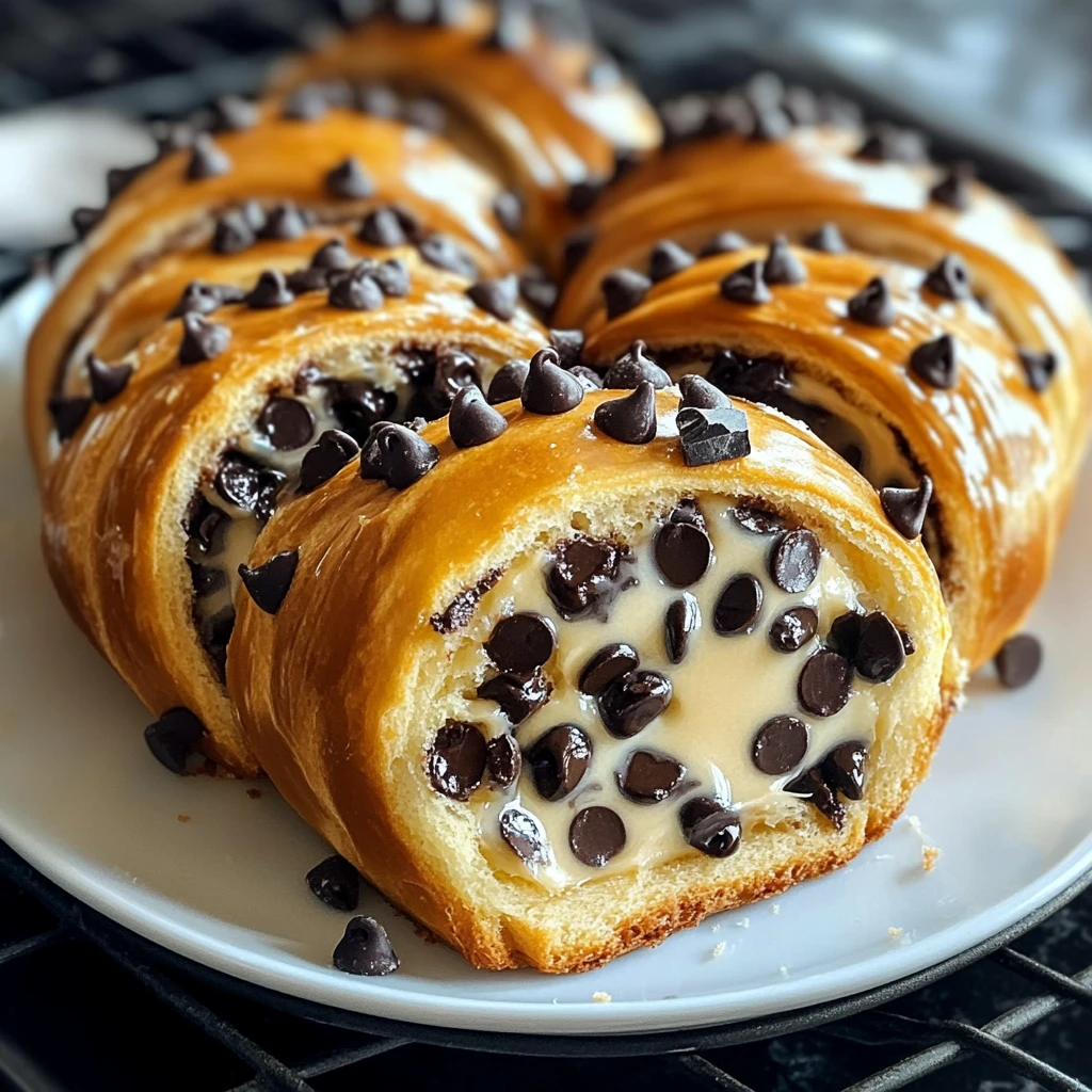 Chocolate Chip Vanilla Custard Brioches 8 Steps Ultimate Delicious