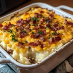 Cowboy Mashed Potato Casserole 4 Servings Ultimate Delicious