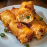 Crispy Buffalo Chicken Bacon Cheese Rolls 30 Minutes Easy Delicious
