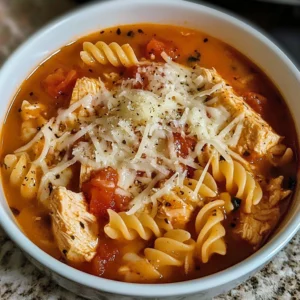 Crockpot Chicken Parmesan Soup 30 Minutes Easy Delicious