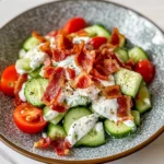 Crunchy Cucumber Salad with Bacon - 5 Steps to Perfection