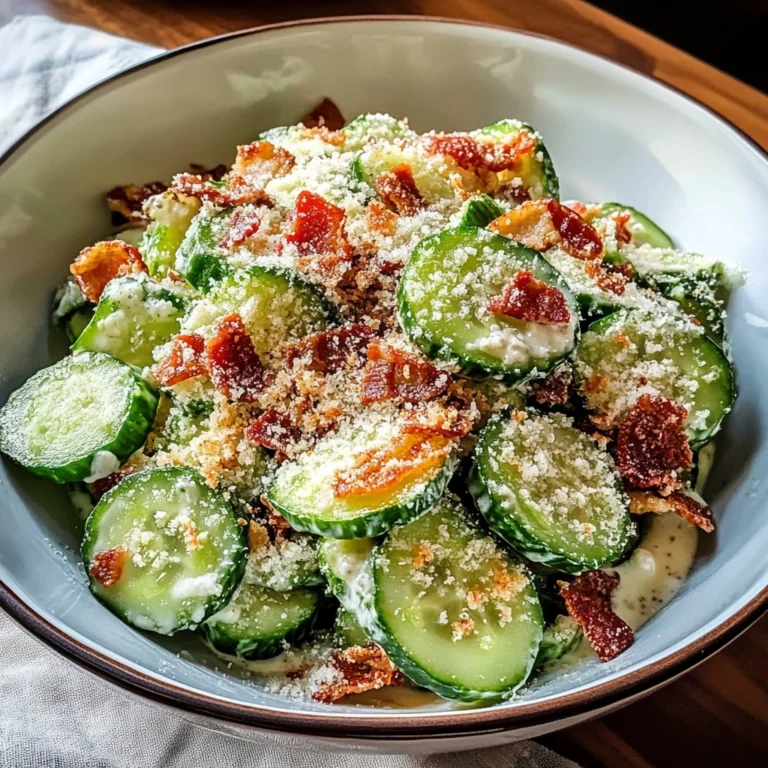 Cucumber Caesar Salad 4 Ingredients Easy Delicious