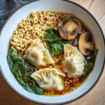 Dumpling Ramen Bowl 4 Servings Easy Delicious