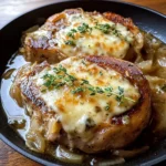 French Onion Pork Chops 4 Servings Ultimate Delicious