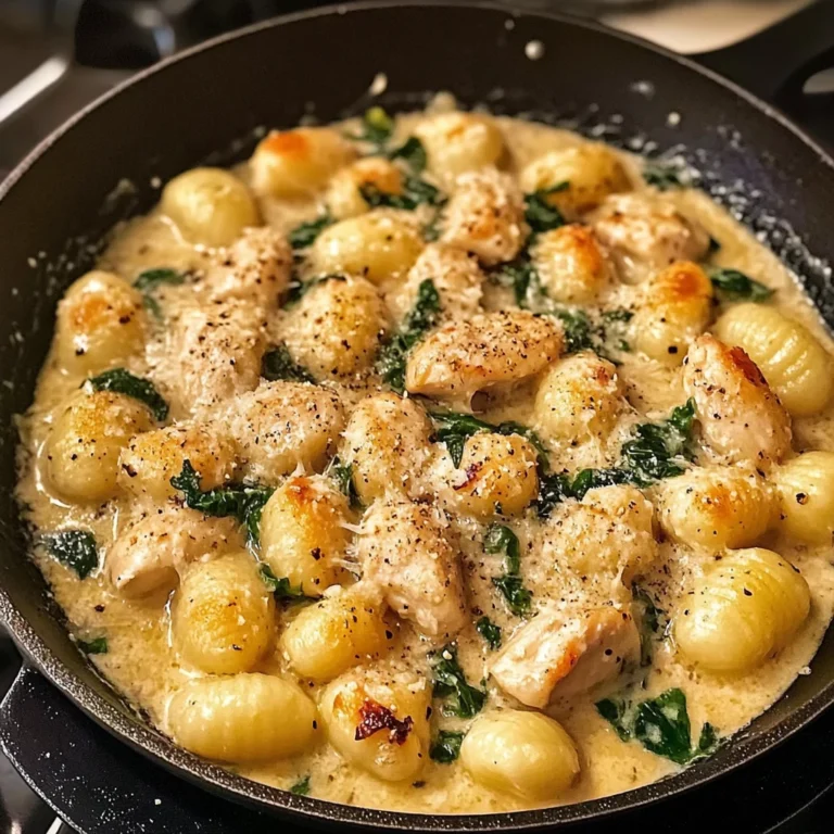 Garlic Chicken Gnocchi Skillet 30 Minutes Easy Delicious