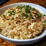 Garlic Parmesan Rice 5 Steps Ultimate Delicious