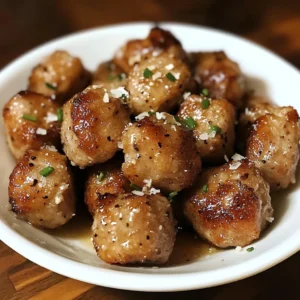 Garlic Pork Bites 30 Minutes Easy Delicious