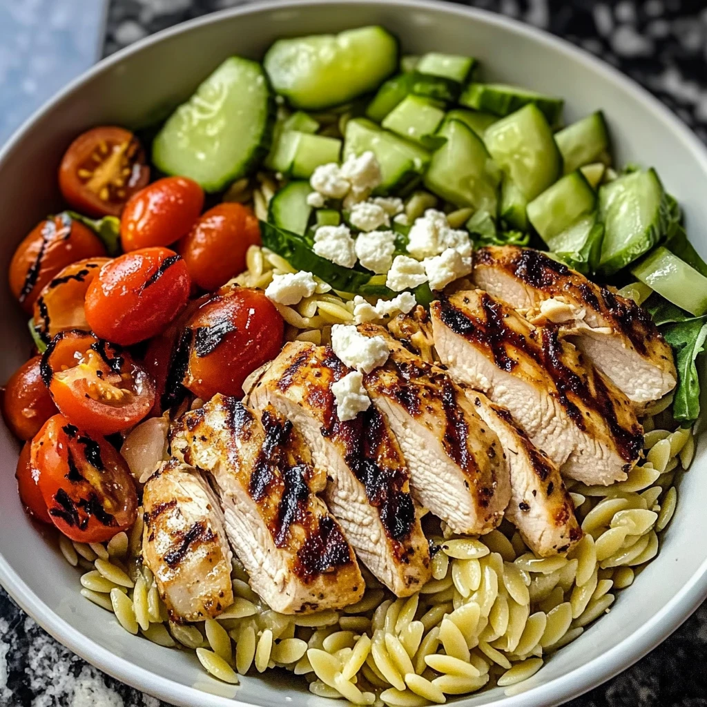 Grilled Chicken Orzo Salad 30 Minutes Ultimate Delicious