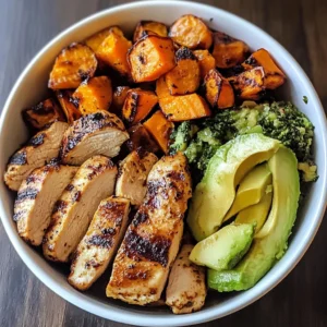 Grilled Chicken Sweet Potato Bowl 30 Minutes Ultimate Delicious