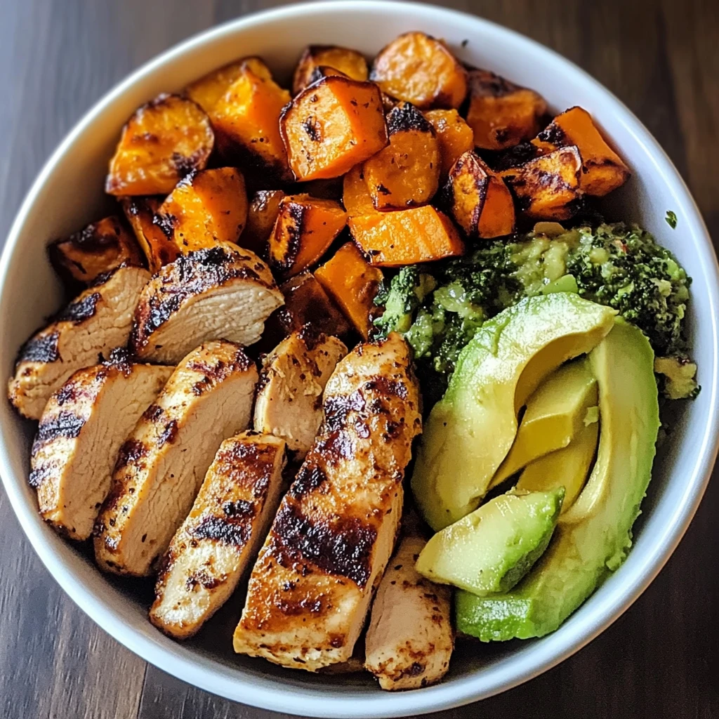 Grilled Chicken Sweet Potato Bowl 30 Minutes Ultimate Delicious