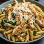Healthy Garlic Parmesan Chicken Pasta 30 Minutes Easy Delicious