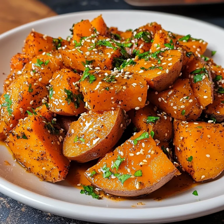 Honey Chili Smashed Sweet Potatoes 4 Servings Ultimate Delicious