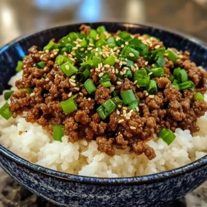 Korean Ground Beef Bowl 30 Minutes Ultimate Delicious