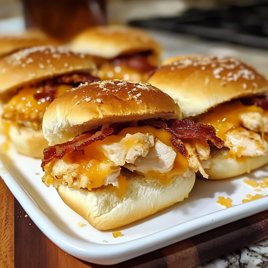 Maple Chicken Bacon Sliders 5 Steps Ultimate Delicious