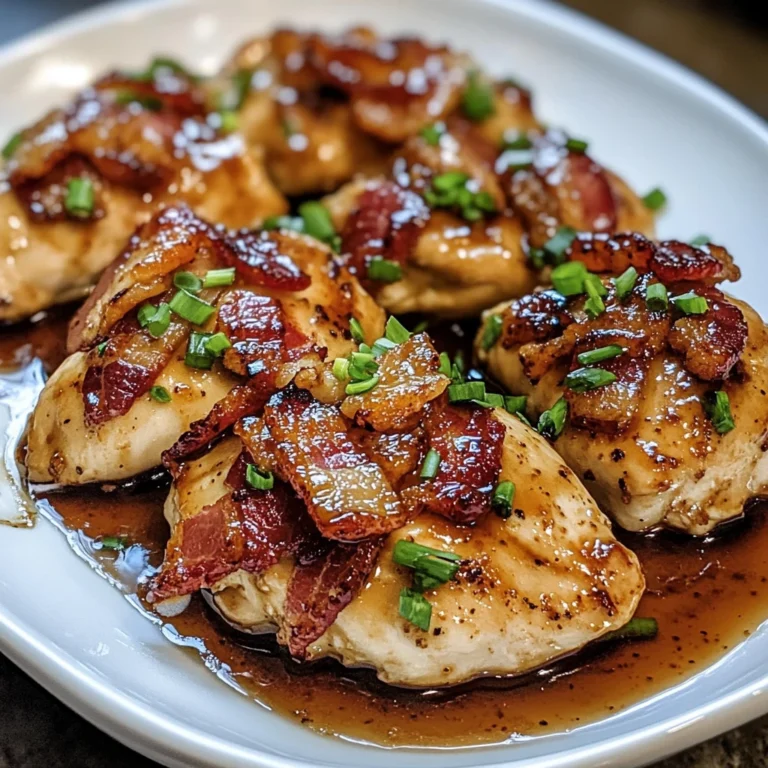 Maple Garlic Bacon Chicken 30 Minutes Easy Delicious