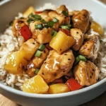 Pineapple Chicken and Rice 30 Minutes Easy Delicious