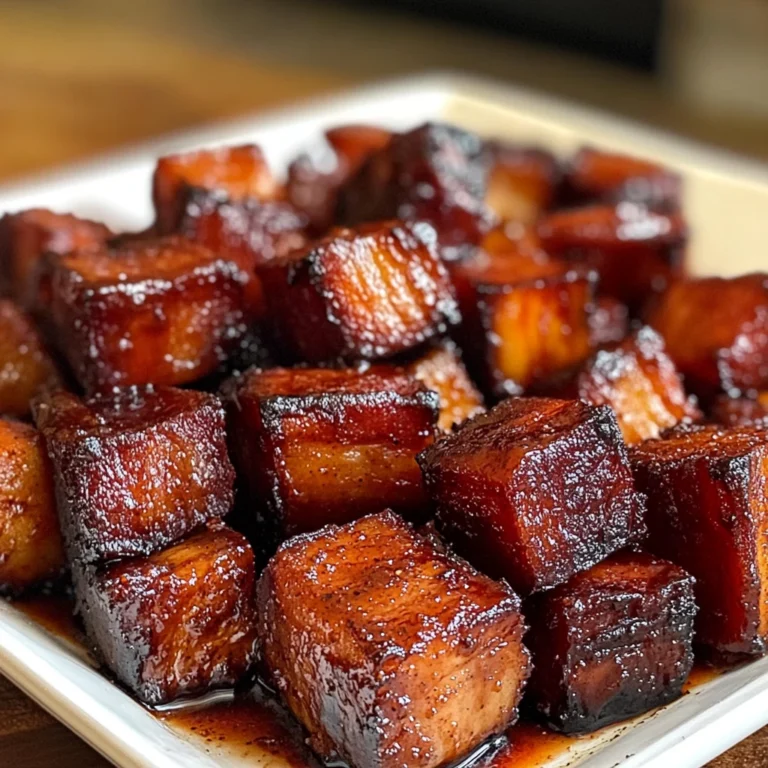 Pork Belly Burnt Ends 5 Steps Easy Delicious