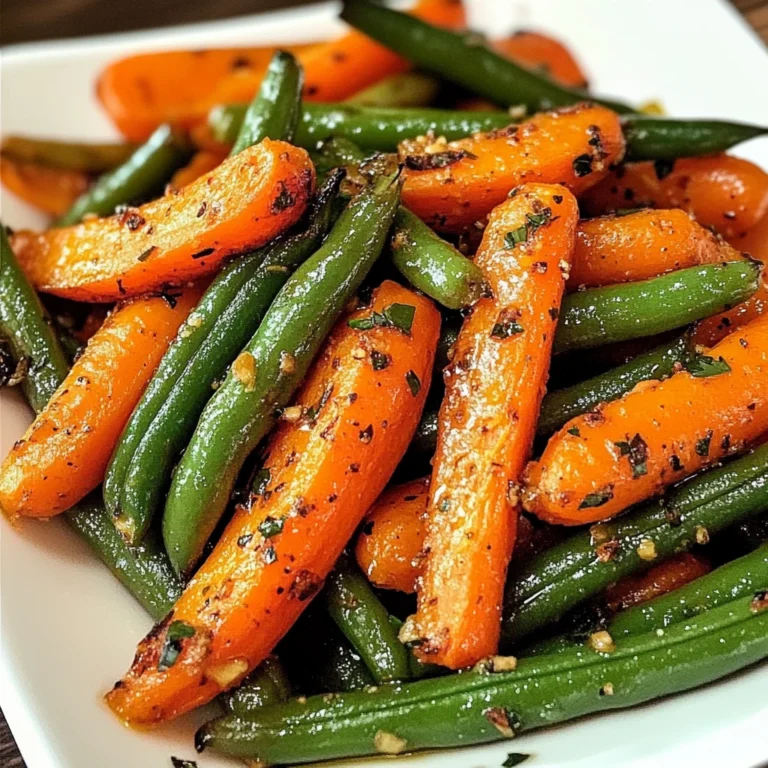 Roasted Carrots and Green Beans 25 Minutes Easy Delicious