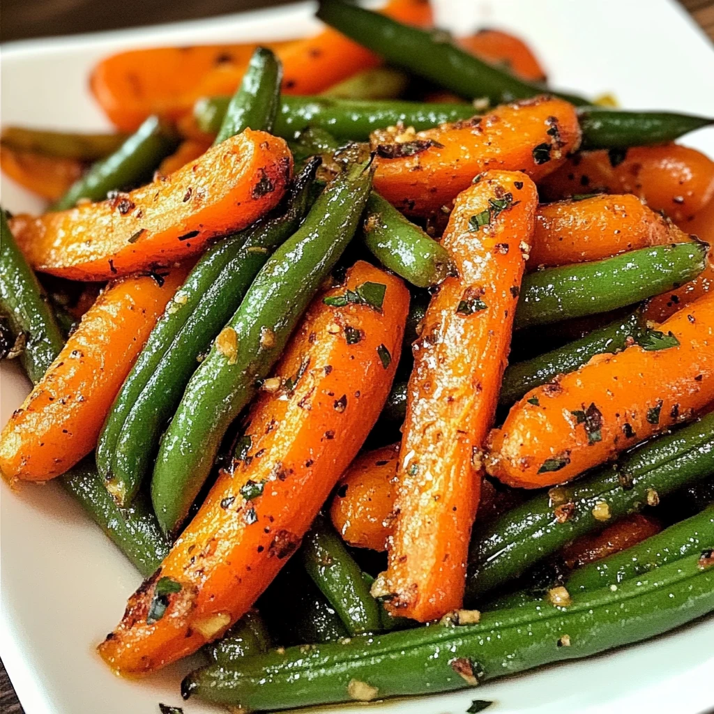 Roasted Carrots and Green Beans 25 Minutes Easy Delicious