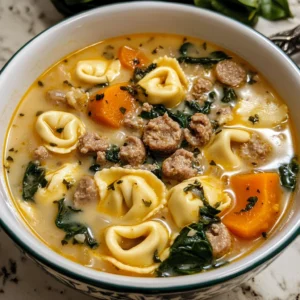 Sausage Tortellini Soup 30 Minutes Easy Delicious