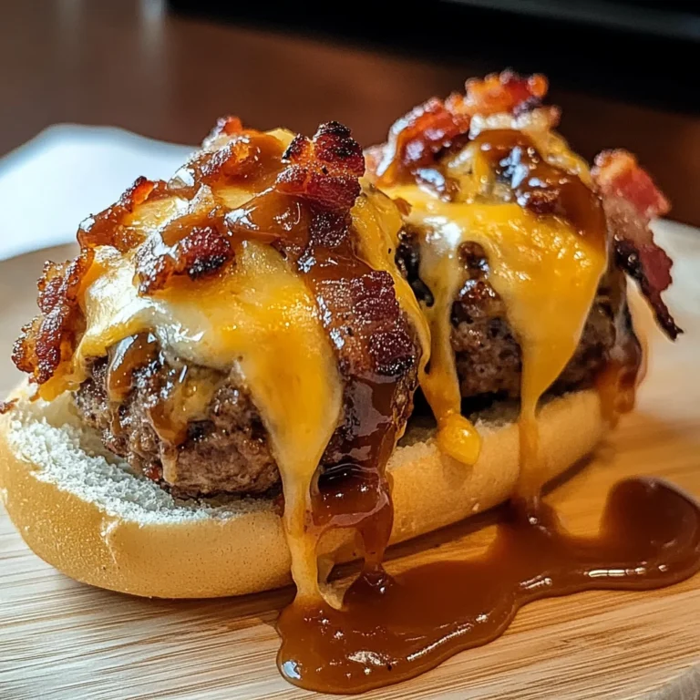 Sizzling Bourbon BBQ Bacon Cheeseburger Meatball 30 Minutes Ultimate Delicious