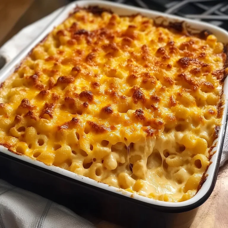 Southern Baked Macaroni and Cheese 4 Servings Ultimate Delicious