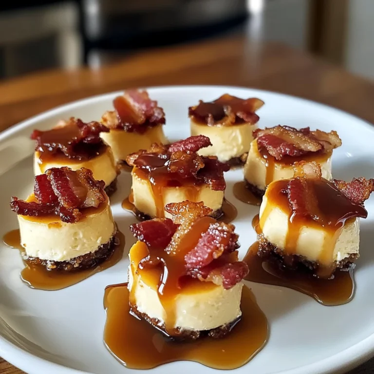 Spicy Maple Bacon Cheesecake Bites 6 Ingredients Awesome Delicious
