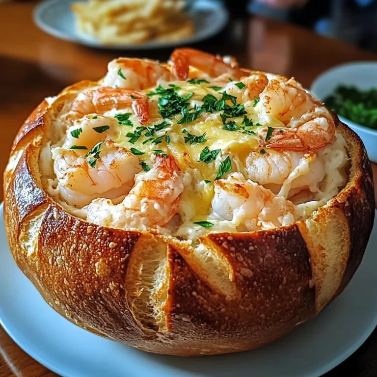 Stuffed Seafood Soup Bread Bowl 2 Servings Ultimate Delicious