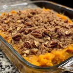 Sweet Potato Crunch Casserole 4 Servings Perfect Delicious