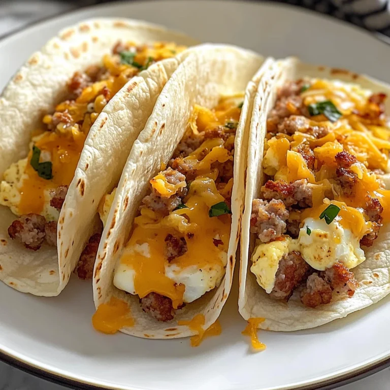 Tasty Baked Breakfast Tacos 6 Ingredients Ultimate Delicious