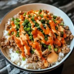 Bang Bang Ground Turkey Rice Bowls 30 Minutes Easy Delicious