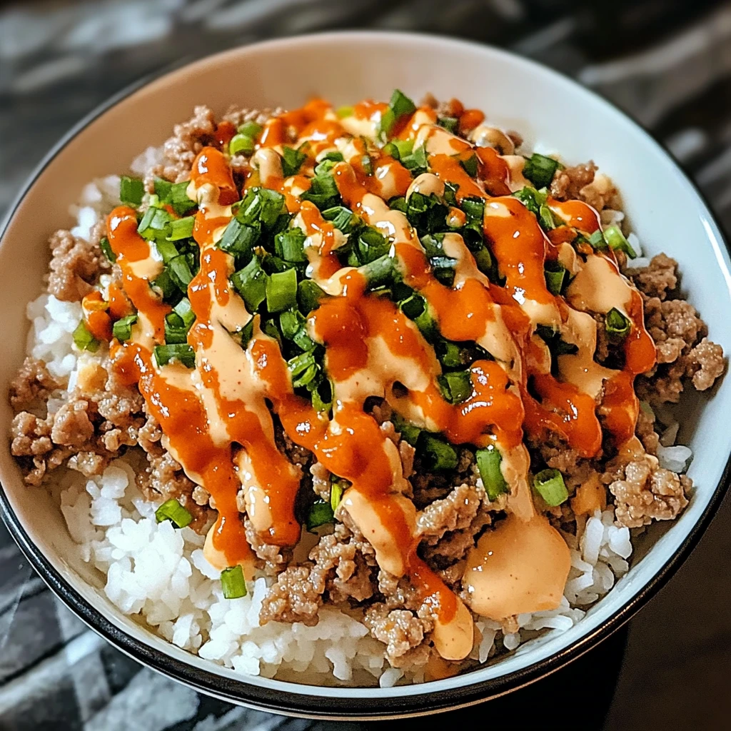 Bang Bang Ground Turkey Rice Bowls 30 Minutes Easy Delicious